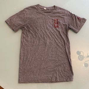 Canvas Small Light Gray Melange Golden Walk Shirt